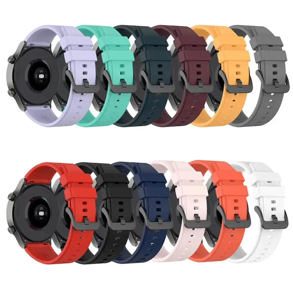 Premium Silicone Wristband - 22mm Bracelet Replacement Accessories
