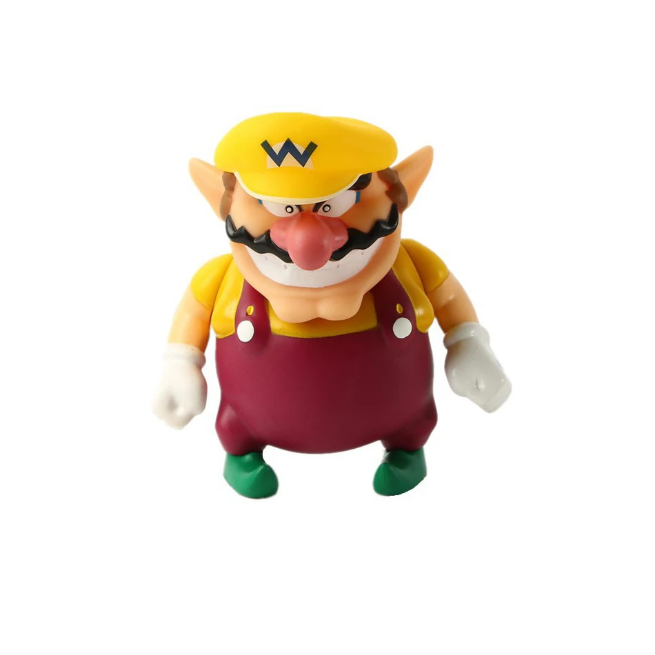 thumbnail image 5 of Juego Super Mario Bros Dibujos Animados Muñecas Modelo Figuras de Anime Luigi Yoshi Mario Modelo Coleccionable Creativo Juguetes para niños Regalo de Cumpleaños, 5 of 5