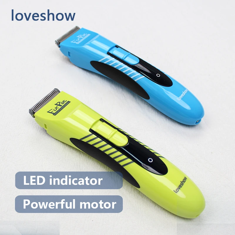 Loveshow-l2 Small Dog Hair Dressings Tool Low Noise Professional Rechargeable Electric Pet Grooming Kit Hair Clippers Animal