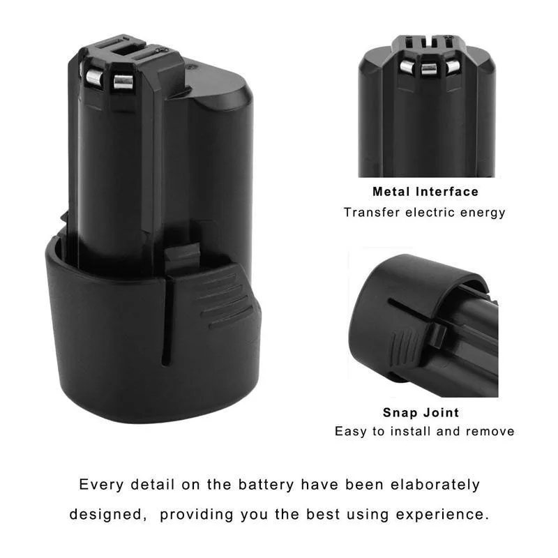 BAT420 for Bosch GSB GSR GSA 10.8V/12V Cordless Tools Battery for BAT411 BAT412