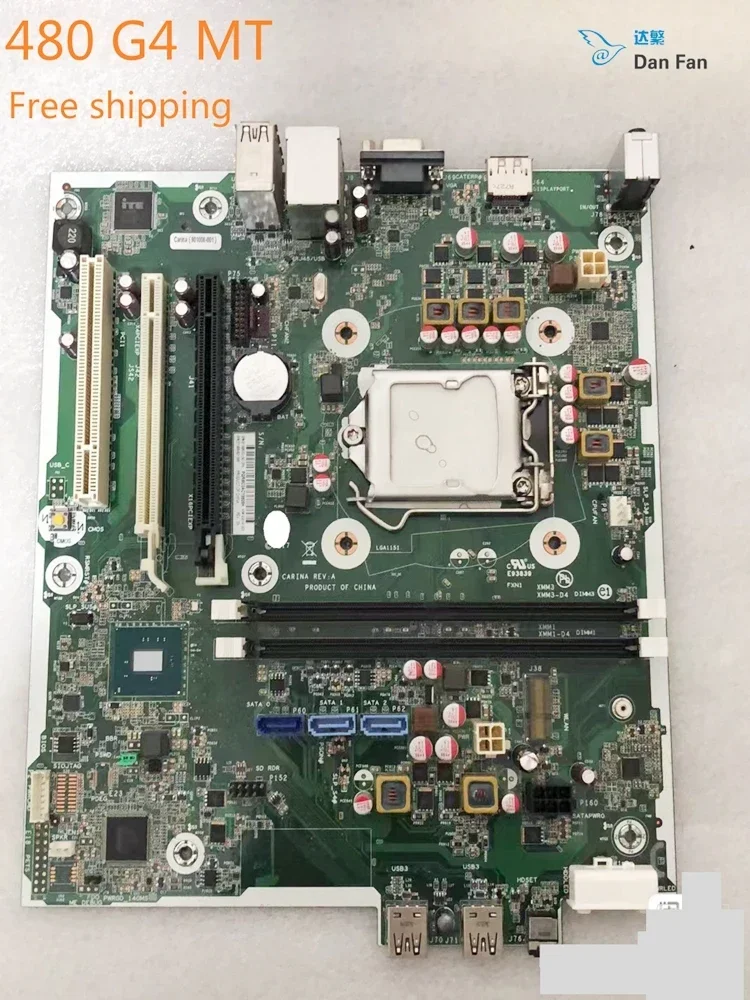 911986-001 For HP ProDesk 480 G4 Motherboard 901006-001 Mainboard 100%tested fully work 4 911986-001 For HP ProDesk 480 G4 Motherboard 901006-001 Mainboard 100%tested fully work - Image 2