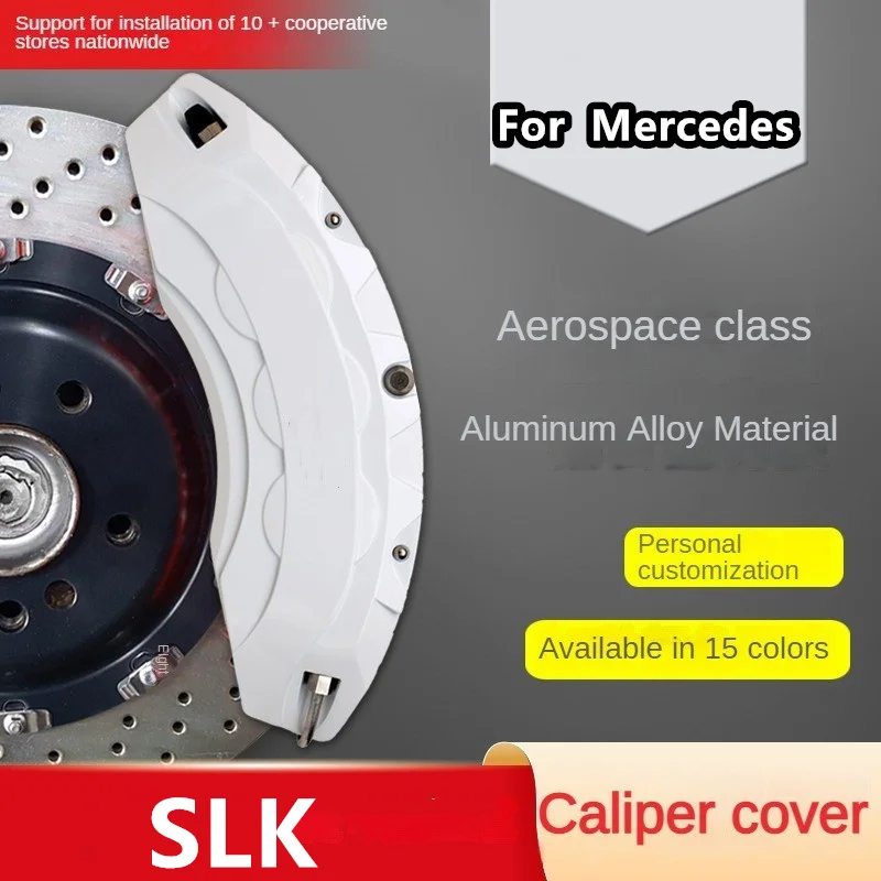 Per Mercedes Benz Slk Car Brake Caliper Cover 3D Alluminio Metal Kit Fit 200K 350 280 300 200 2004 2006 2008 2009 2010 2011 2015