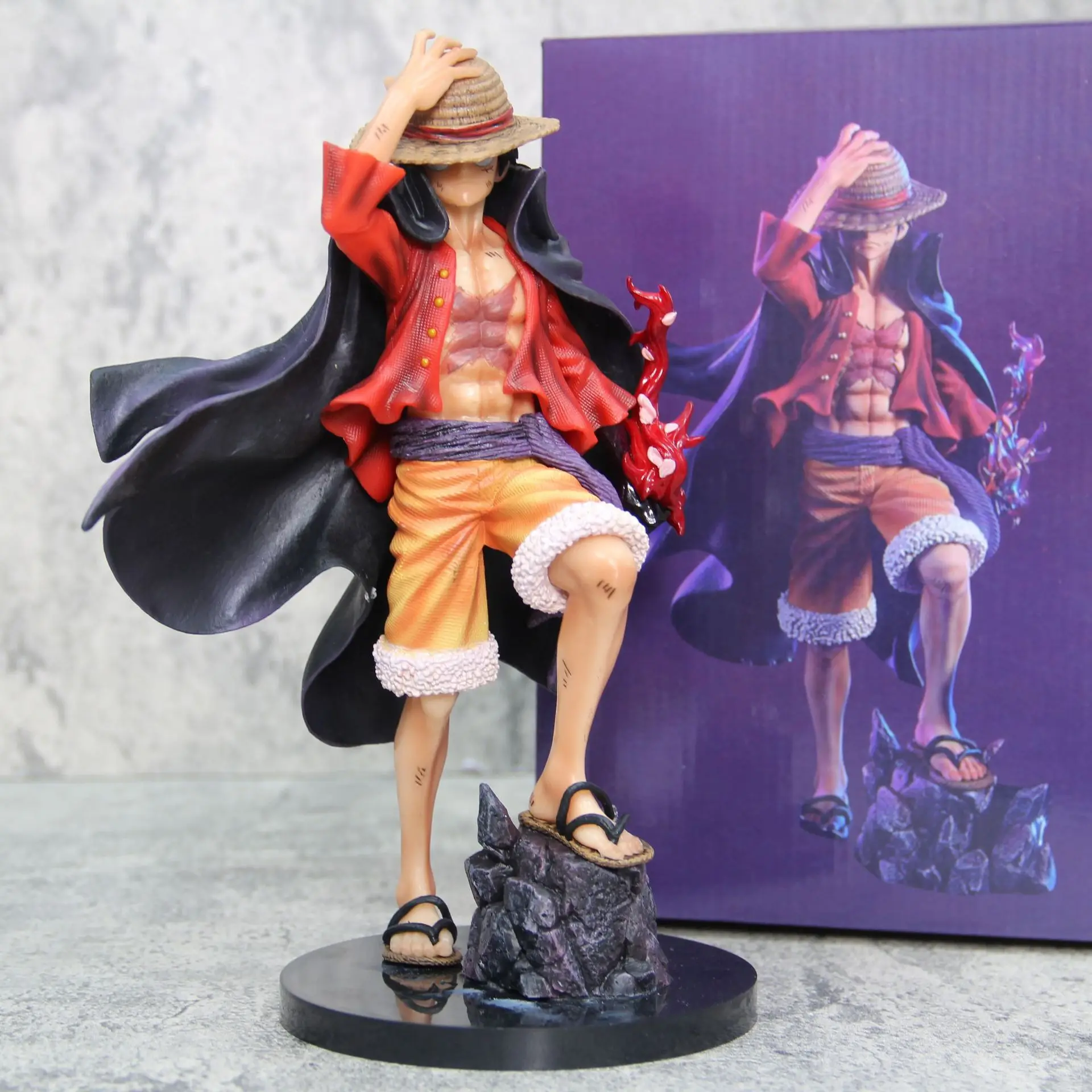 Lot de 3 Figurines One Piece - Figurine Luffy - Figurine Anime - DIY  Décoration - Jouets - Collectibles Toy Animations Character Model pour  Enfants et