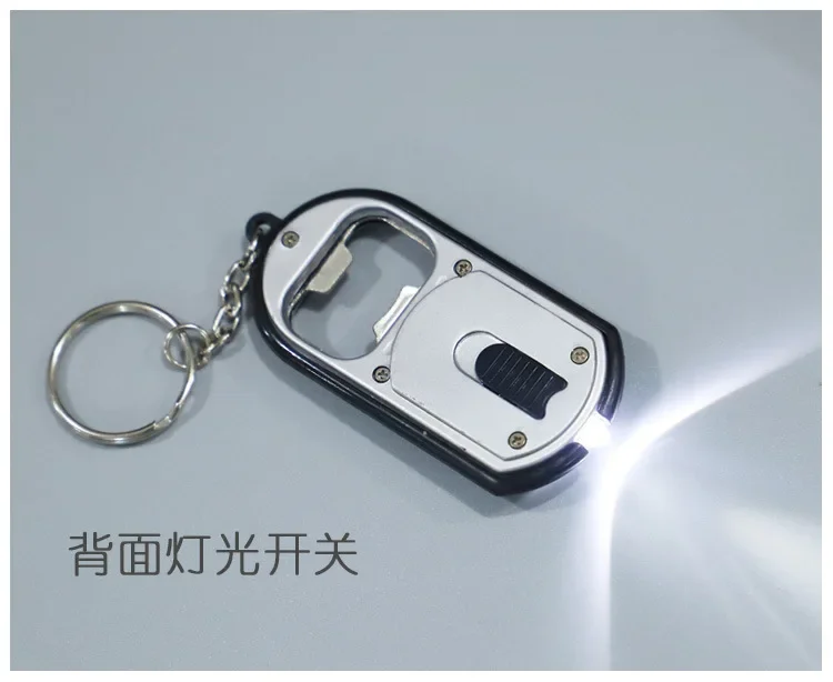 Nationl Flag Keychain Spain Led Light Keychain Beer Opener Bottle Men Women Birthday Gift