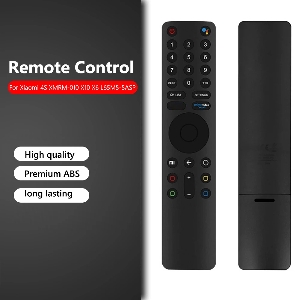  Control remoto universal para Xiaomi Mi TV 4S 4A Smart TV,  control remoto de repuesto para Xiaomi Mi 4S 4A Smart TV con Bluetooth y  control de voz : Electrónica