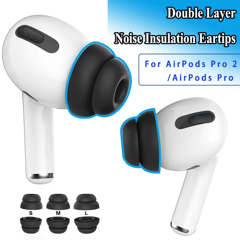 For Apple AirPods Pro Ear Tips Pads Silicone Ear Cushion Cover