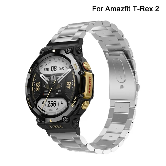 Correa de repuesto para reloj Amazfit T-Rex para mujeres y hombres,  ajustable, de silicona deportiva, compatible con Amazfit T-Rex A1918,  Amazfit