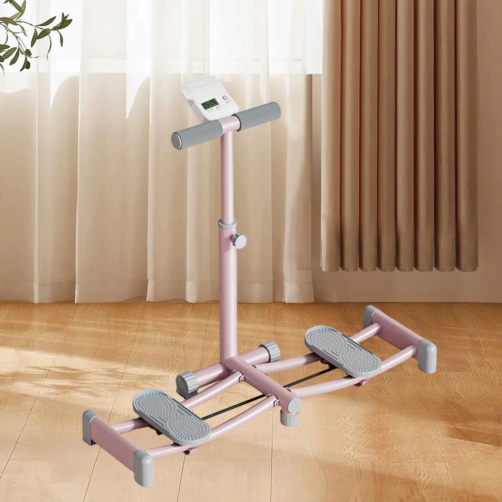 Leg Exercise Equipment Supplies Strength Training with Counter Sturdy Ski Machine Accessories for Gym Home Fitness Women