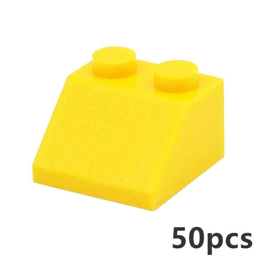 Creative Educational Building Block Roof Tile Slope - Thick Figure Assembly Toy Set
