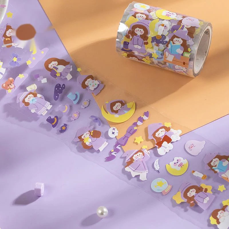 

Cute Paper Decoration Special-Shaped Washi Masking Tape Creative Scrapbooking Stationary School Supplies Tape New 2022