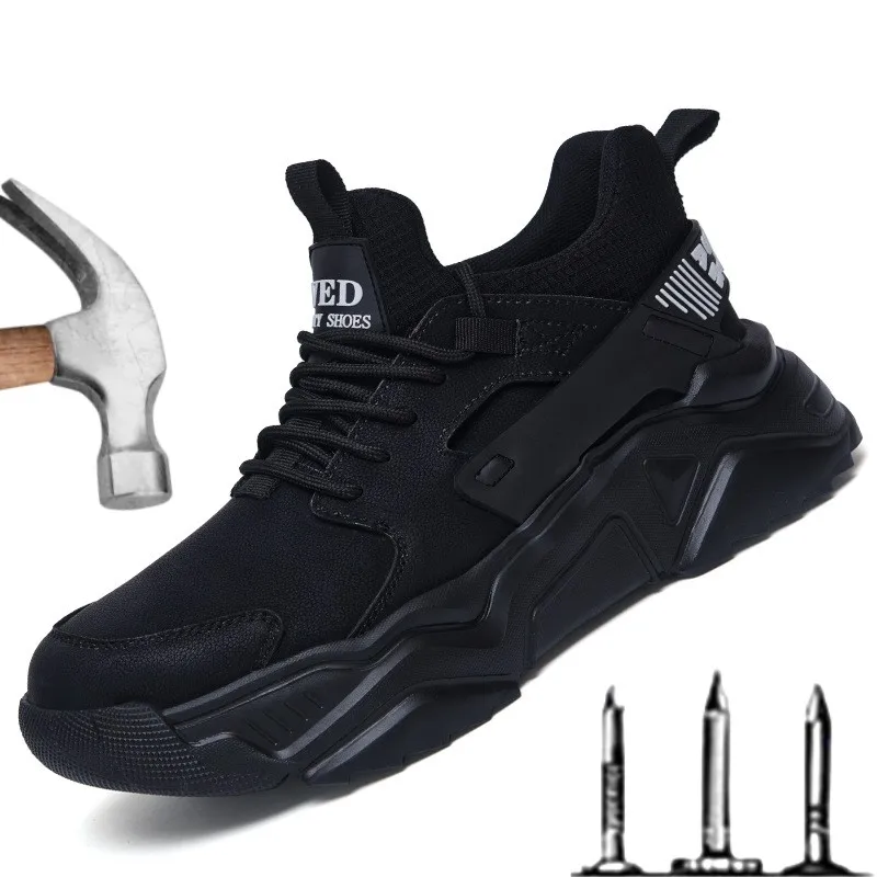 Labor Protection Shoes Anti Hit Anti Puncture Light Wear Resistant