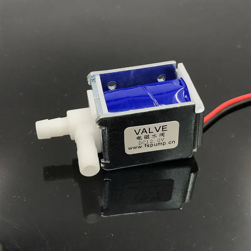 Micro Válvula de ar Elétrica Válvula de Água Normalmente Fechado Mini Válvula Solenóide para Controle de Rega Automático dc 6v 12v 24v