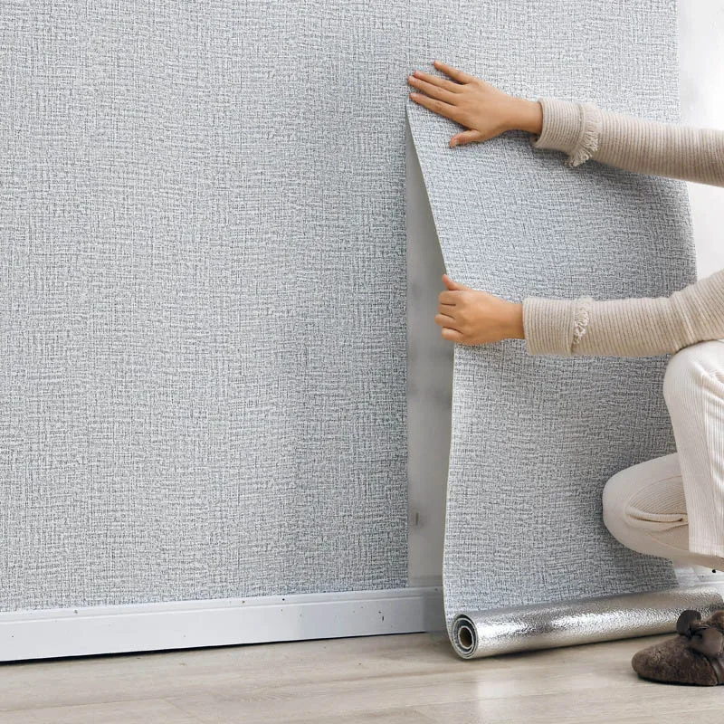 Self-adhesive Waterproof And Moisture-proof 3D Wall Stickers Cement Gray Wall Special Wallpaper Bedroom Renovation Sticker 4
