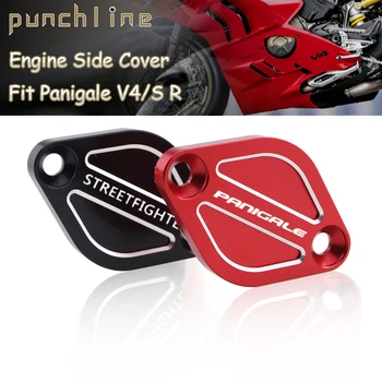 Per Panigale V4/S R Streetfighter V4/S Multistrada V 4 S Superlegerra V4 coperchio di ispezione della fasatura protezione della copertura laterale del motore