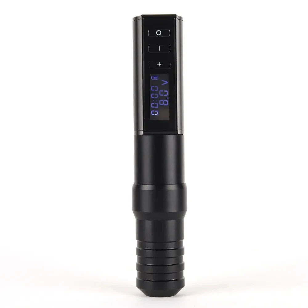 Ambition Wireless Tattoo Machine Professional Rotary Tattoo Pen Portable Power Coreless Motor Digital LED Display For Body Art