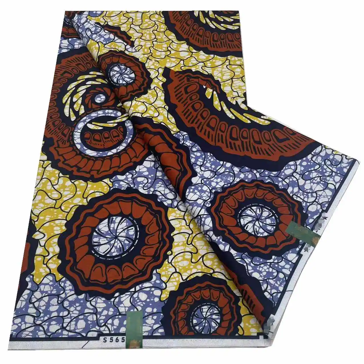

Guaranteed Veritable African Real Wax Print Fabric Ghana Style Ankara Wax Tissu Pagne 100% Cotton Soft Design Nigeria Wax Fabric