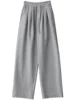 CHIC VEN Women Pants New Elastic Waist Drawstring Sports Loose Female Trousers Plush Full Long Thick Pant Autumn Winter 2024 5