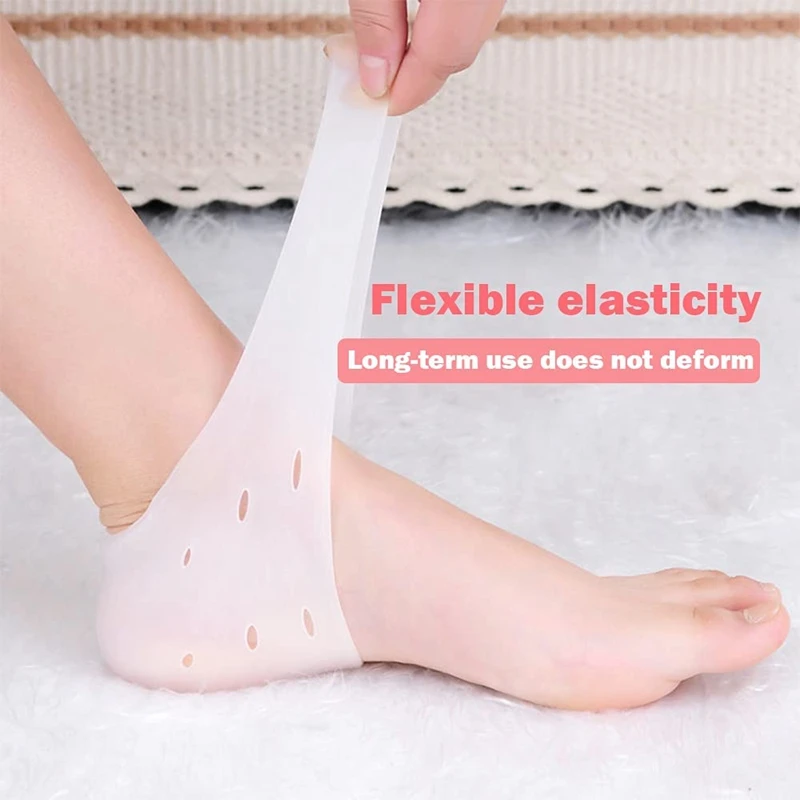 Buy Purastep Silicone Gel Heel Pad Socks for Pain Relief - 1 Pair (Beige,  Free Size) Online at Low Prices in India - Amazon.in