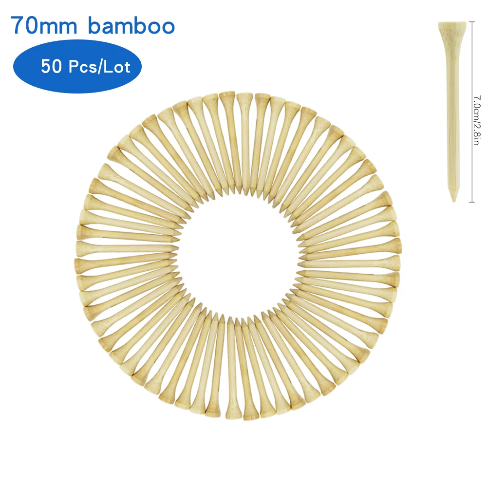 50pcs 70mm bamboo