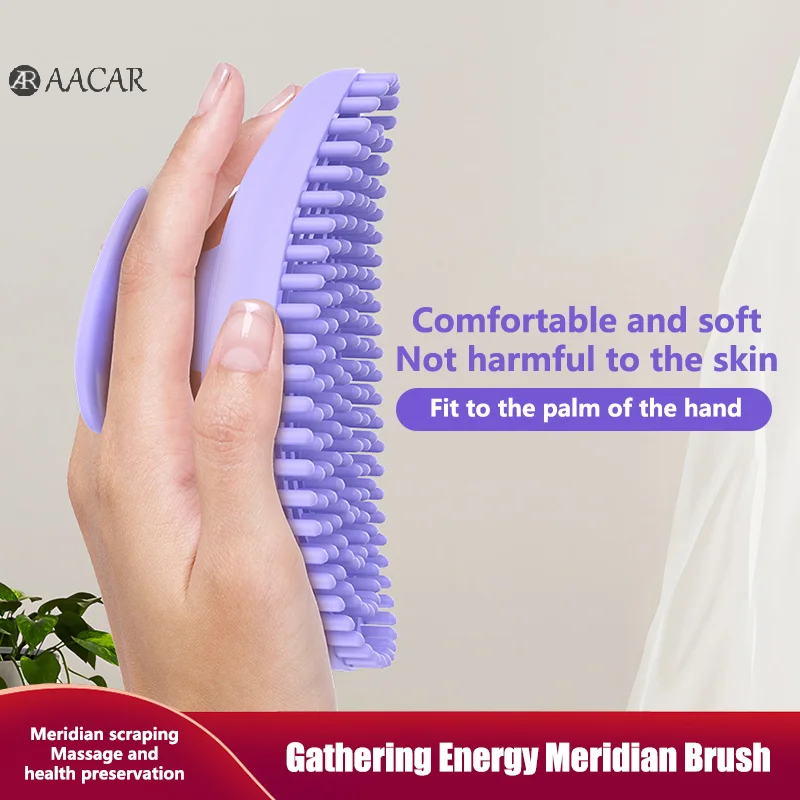 Cepillo de terapia magnética para Meridianos, masajeador corporal de cinco elementos, herramienta de Guasha, masaje de venas, adelgazamiento de Stovepipe, mejora la inmunidad