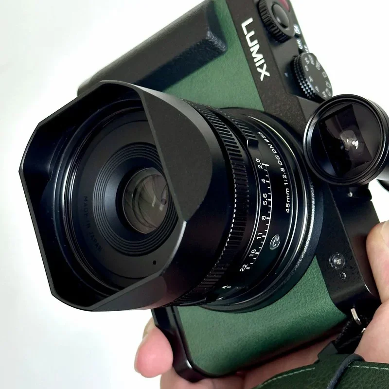 SIGMA 45mm F2.8 DG DN Eマウント　フィルター、フード SIGMA 45mm F2.8 DG DN】コンパクト＆オールドレンズ風フードを試す