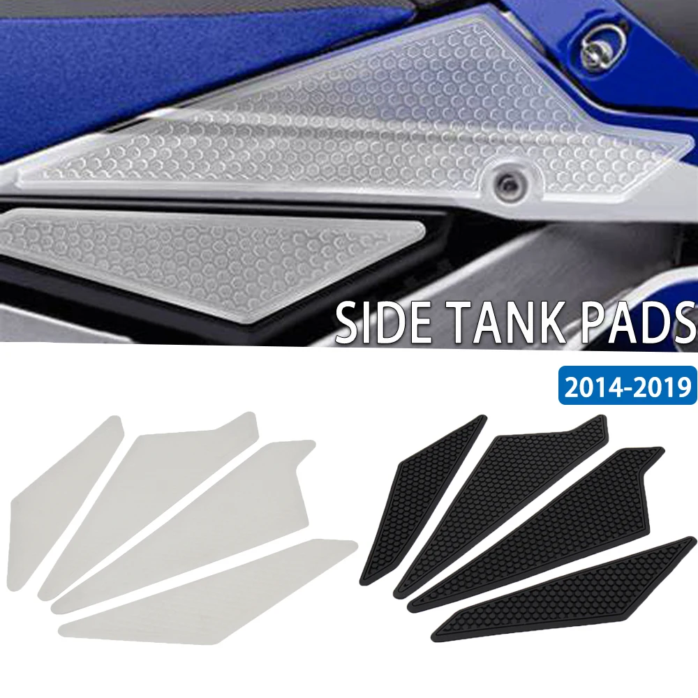 Side Tank Pad For Yamaha YZ250F YZ250FX YZ450F YZ450FX WR250F WR450F Motorcycle Non-slip Stickers Waterproof Sticker 2014-2019