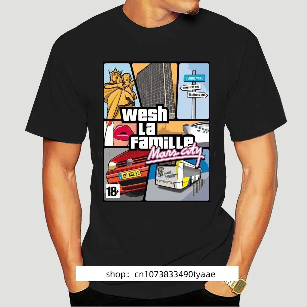 Мужская футболка, футболка Марселя gta wash, женские футболки
