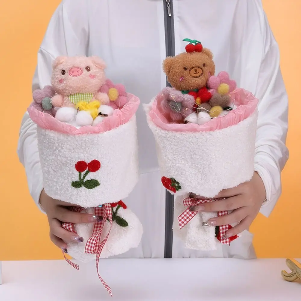 

Gift Cartoon Animals Stuffed Toy Flower Bouquet Gift Flower Bouquet Plush Toys Bear Plush Doll Bouquet Rabbit Flower Bouquet