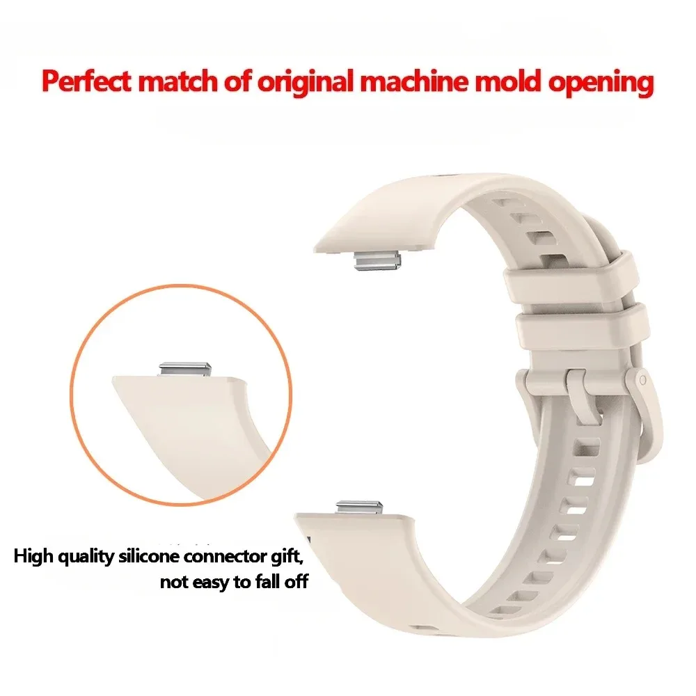 Colorful Breathable Sports Silicone Strap for Smartwatch Accessories