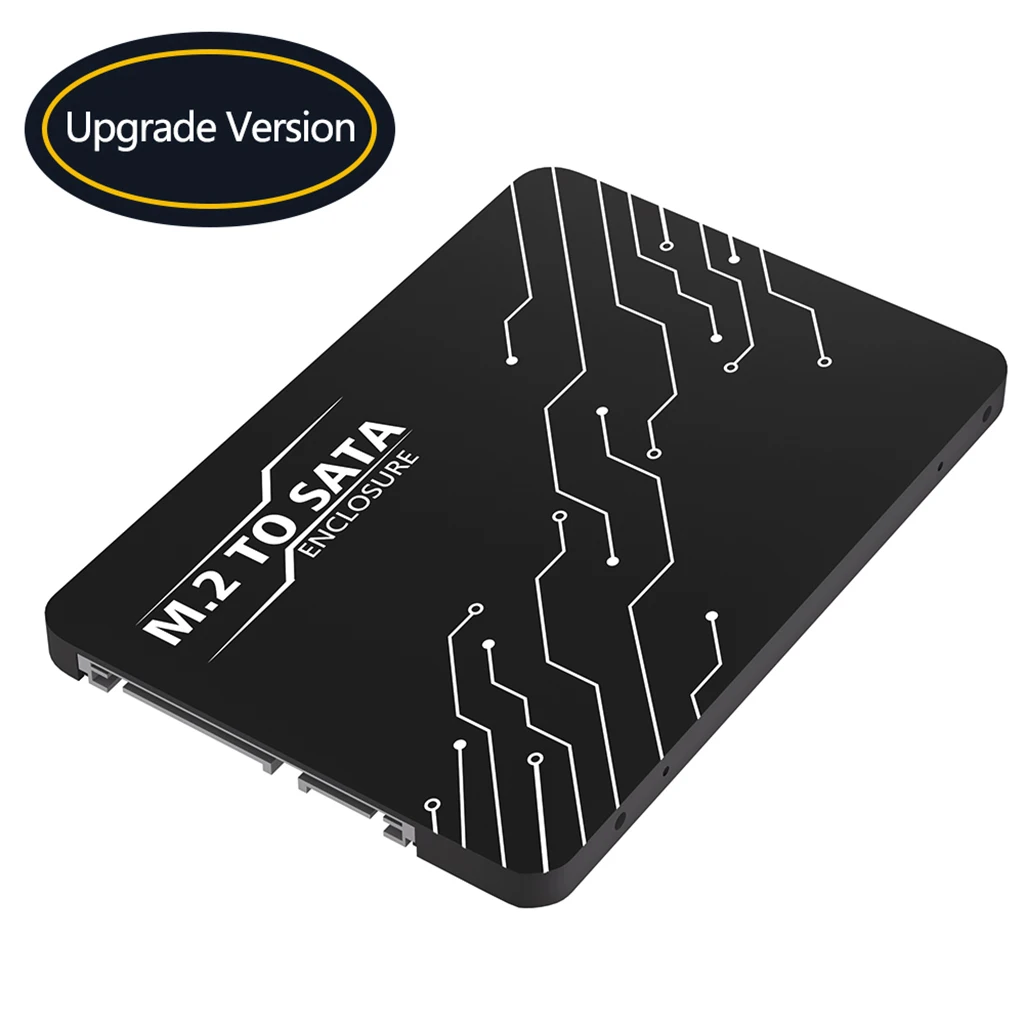 

M.2 до 2,5 SATA Корпус B & M ключ для NGFF M2 B-Key 2230 2242 2260 SSD конвертер на 2280 дюйма SATA 2,5 6 Гбит/с Карта адаптера