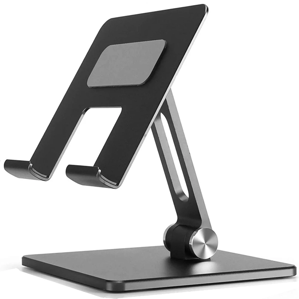 New Aluminium Alloy Phone Holder Stand Mobile Smartphone Support Tablet Desk Portable Metal Cell Phone Holder for iPad iPhone