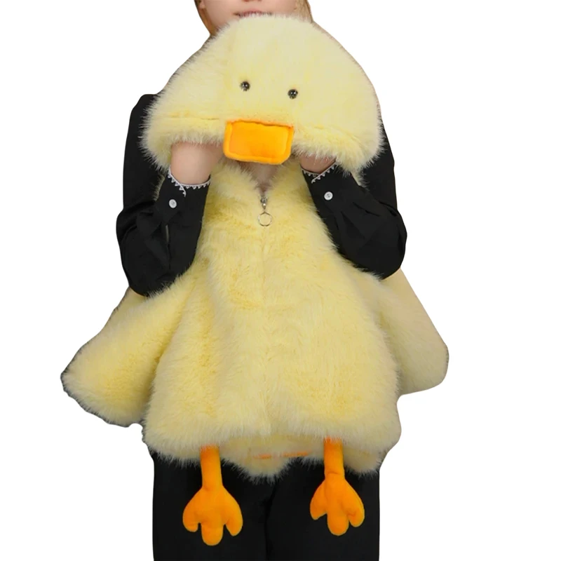 Girls Du Fur Coat Winter Faionable Little Girl Fce Lined Thiened Fur Sweater Baby Girl Warm Winter Clothes