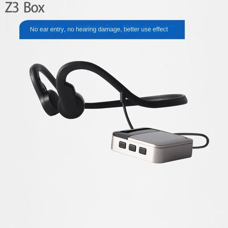 

Слуховой аппарат Z3 Box с костной проводимостью, звуковой коллектор для наушников, наушники с шумоподавлением для ушей 5,3, наушники Bluetooth TV для пожилых людей