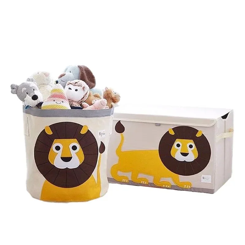 large children's toy organizer, storage box, baby clothes storage basket, box, baby toy export