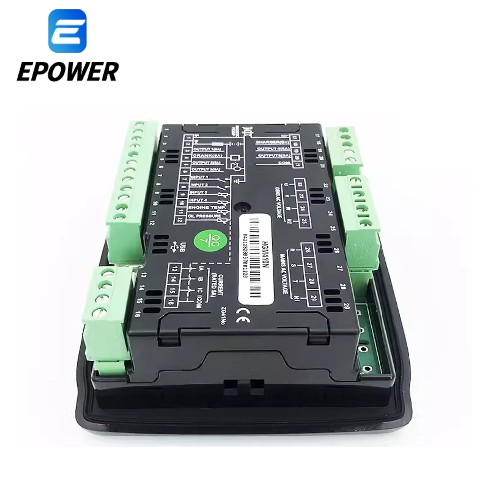 Smartgen HGM420N 발전기 컨트롤러 HGM410N LCD 디스플레이 원격 신호 제어 패널