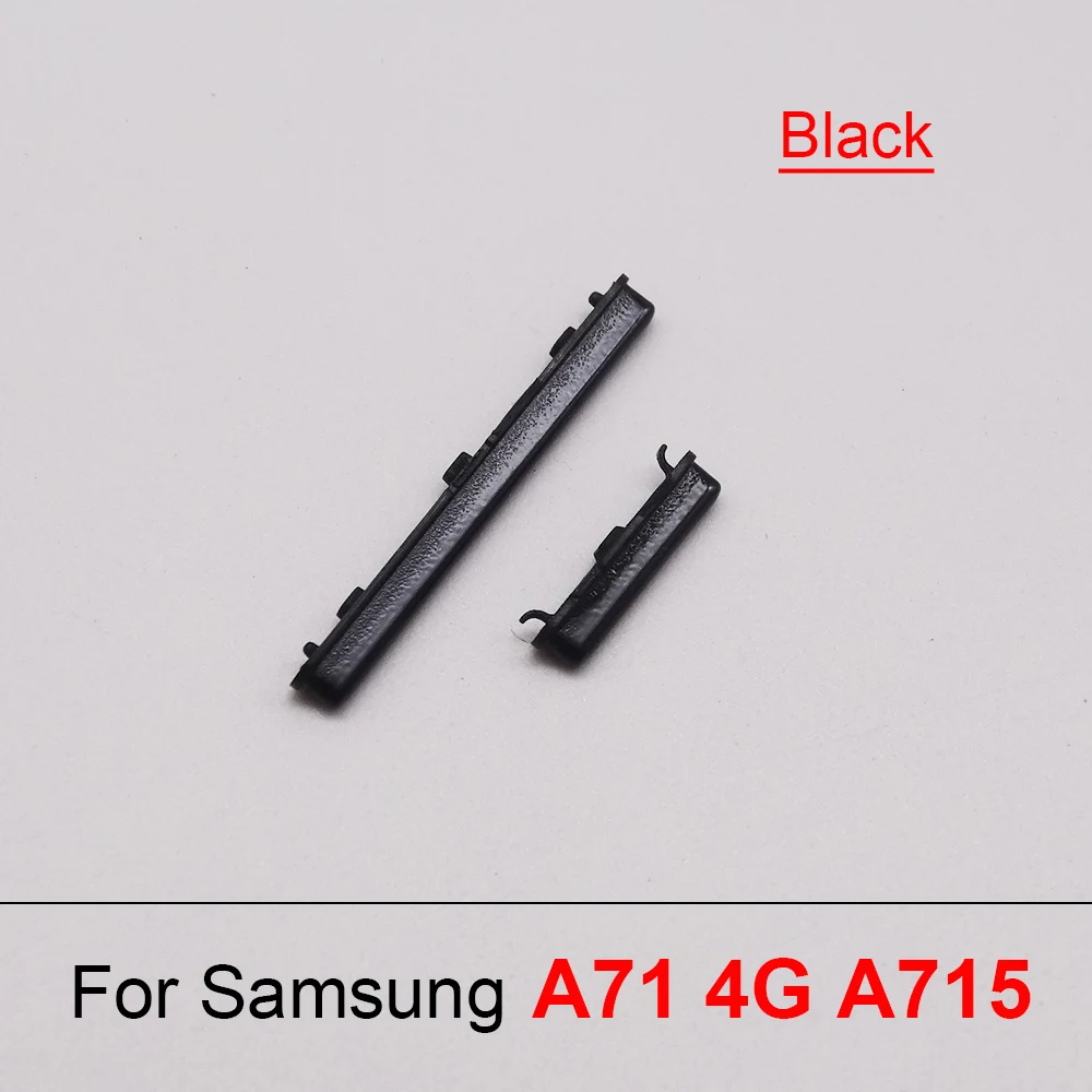 Phone Power ON OFF Volume Up Down Button For Samsung Galaxy A71 4G A715 SM-A715F Side Buttons Key