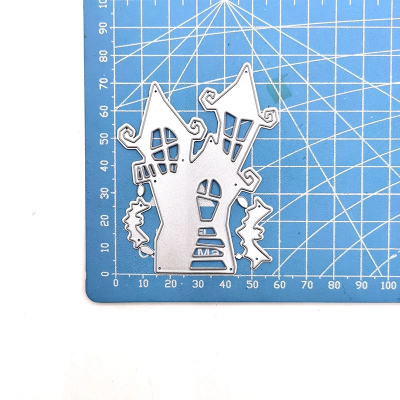 

Julyarts Ghost Castle Scrapbooking Paper Packs Layering Dies For Engraving On Paper Cards Crafts Cutters
