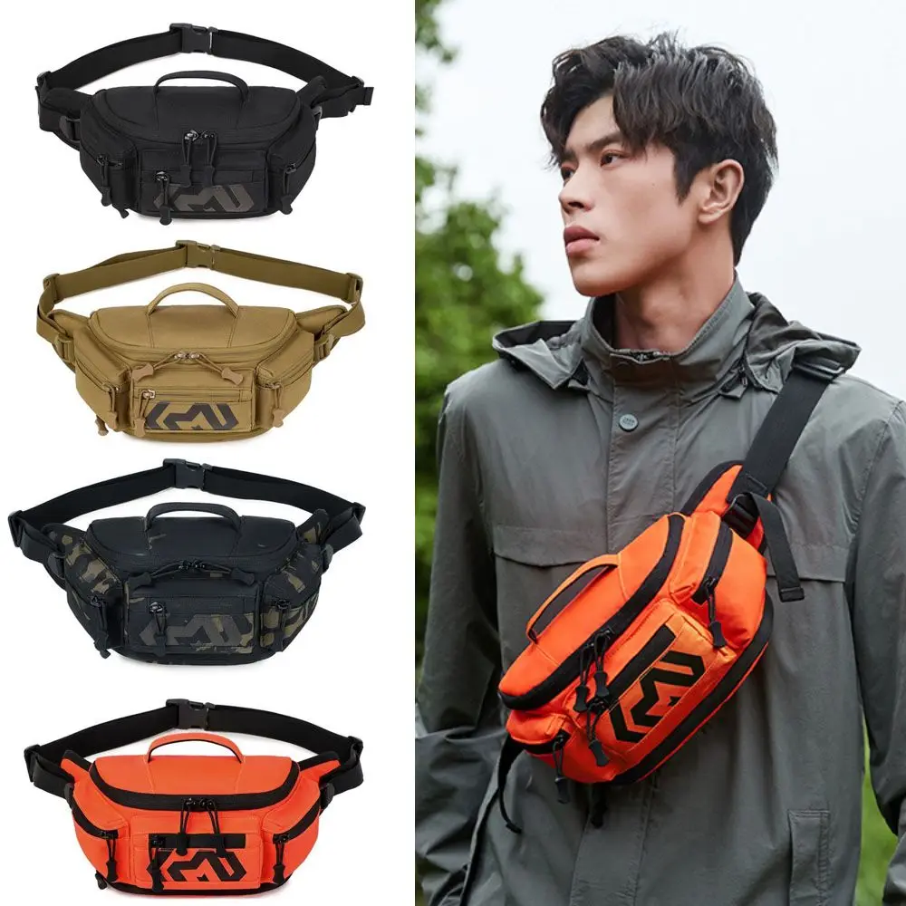 

Водонепроницаемая поясная сумка из нейлоновой ткани Оксфорд, регулируемый поясной кошелек для велоспорта, уличная походная Сумочка, 600D