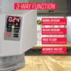 Showtime Rotisserie, Platinum Edition, Cooks Food Perfectly Every Time, 3 Cooking Modes: Roast, Sear, and No Heat Rotation, Stai 5