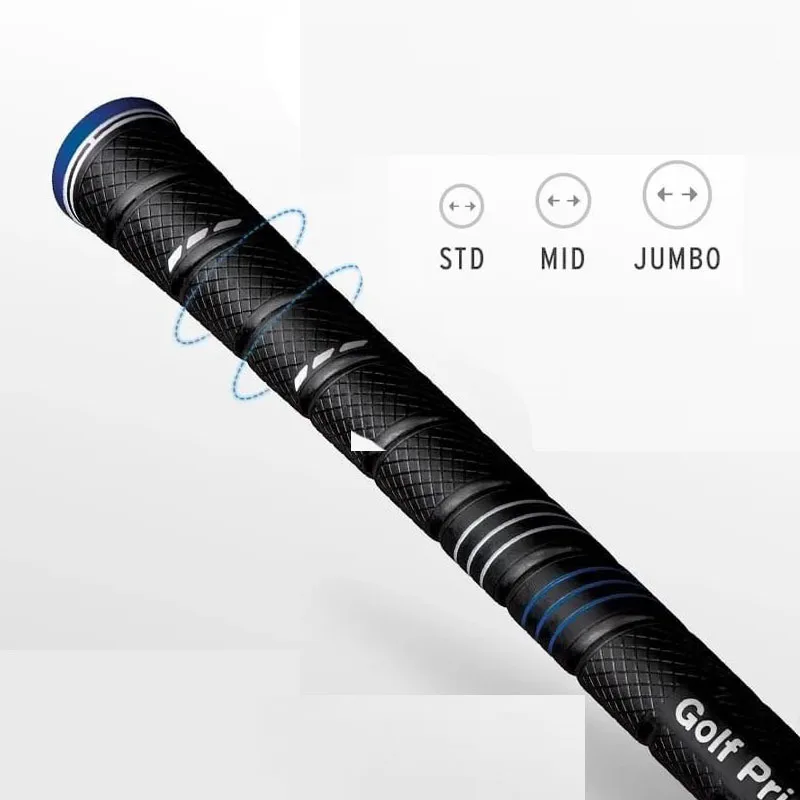 Golf grips 1PC Black rubber non-slip 3 sizes