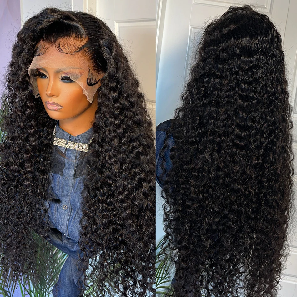 

250% Loose Deep Wave 13x4 13x6 HD Lace Frontal Wig Brazilian 30 40 Inch Curly 4x4 5x5 Lace Frontal Human Hair Wigs For Women