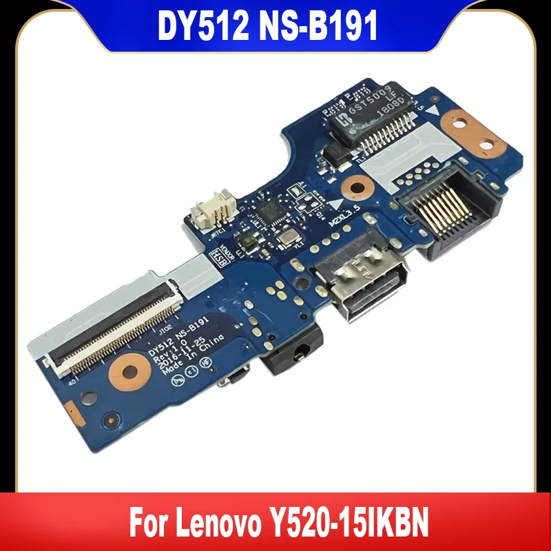 DY512 NS-B191 Оригинал для Lenovo Y520 Y520-15IKBN USB аудио IO Плата кабель NBX0001JW00 100% протестирован