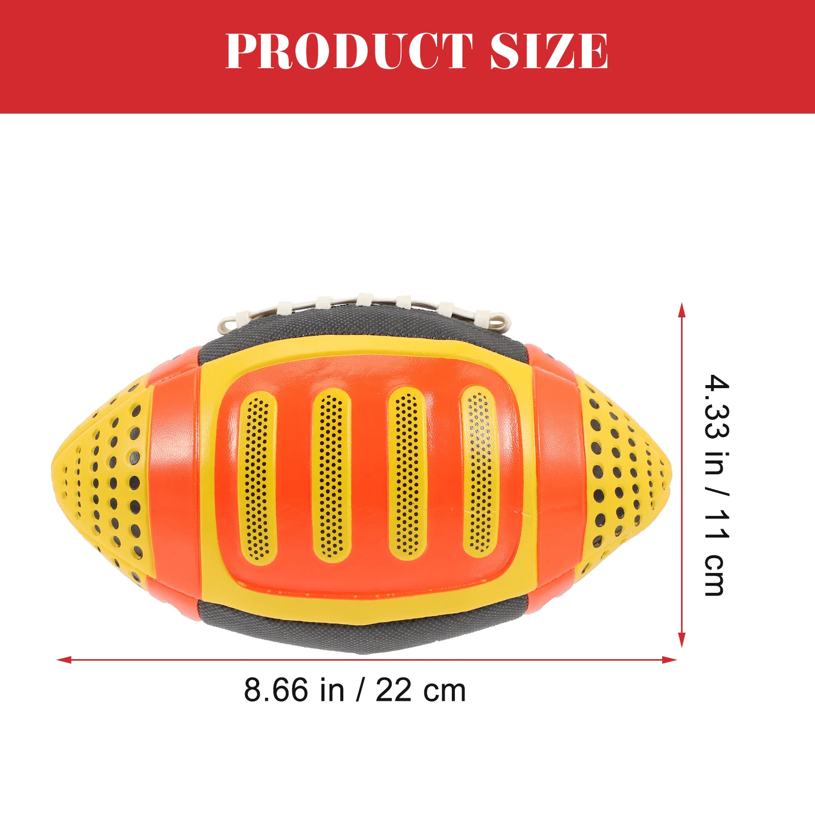 Kids School Rugby PU Rugby Professional Toy Kids Training Ball Plaything rugby ball