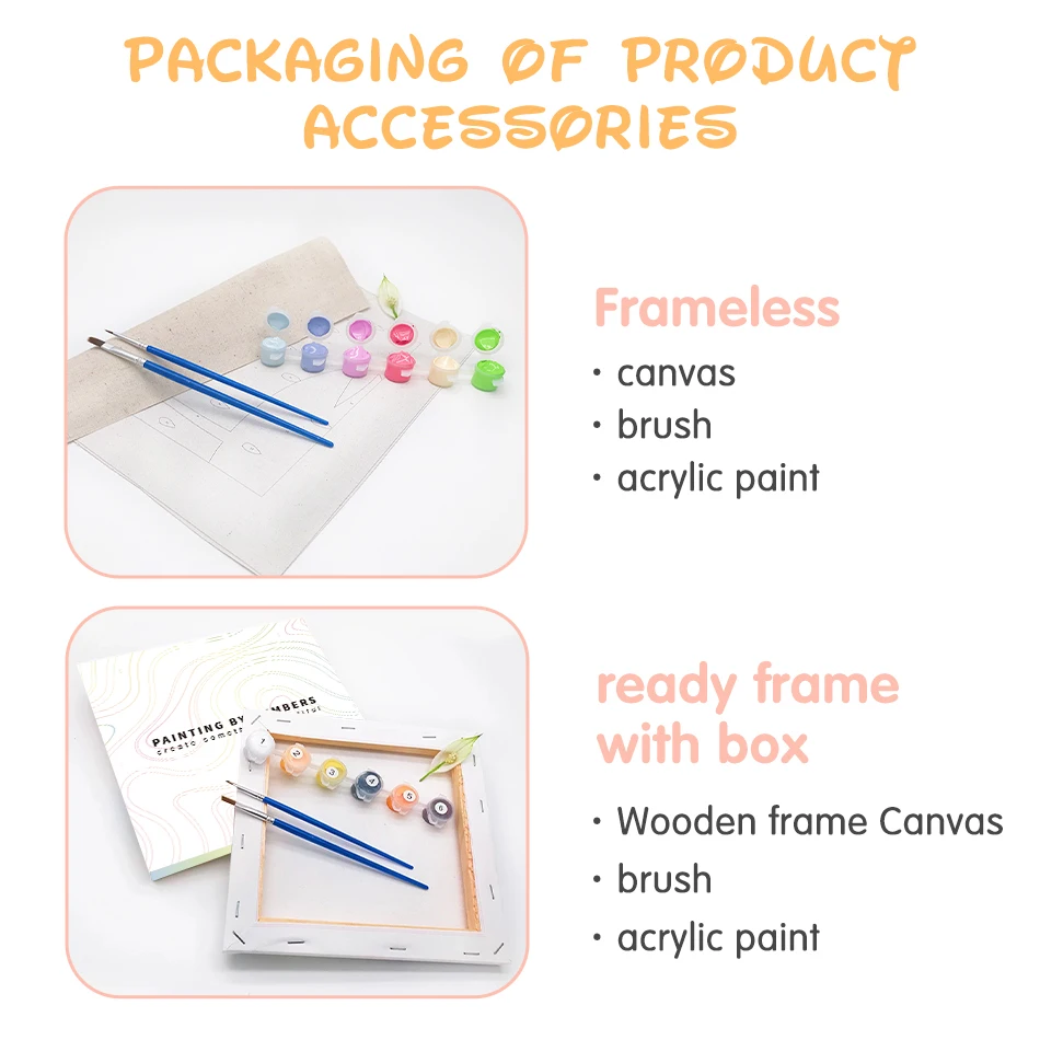 DIY Kids Image Paint By Numbers 2