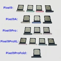 SIM Card Tray Adapter Socket Drawer Holder for Google Pixel Smartphones - Repair Part (Green for 9ProXL)