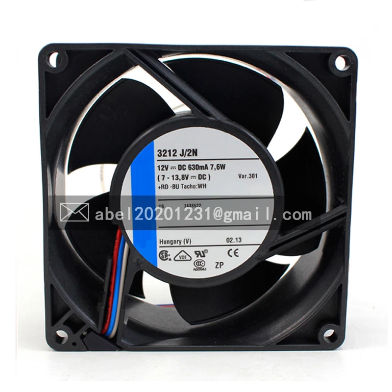 

BRAND NEW ORIGINAL 3212J/2N 3212 J/2 N DC 12V COOLING FAN 9238 9CM 92*92*38MM