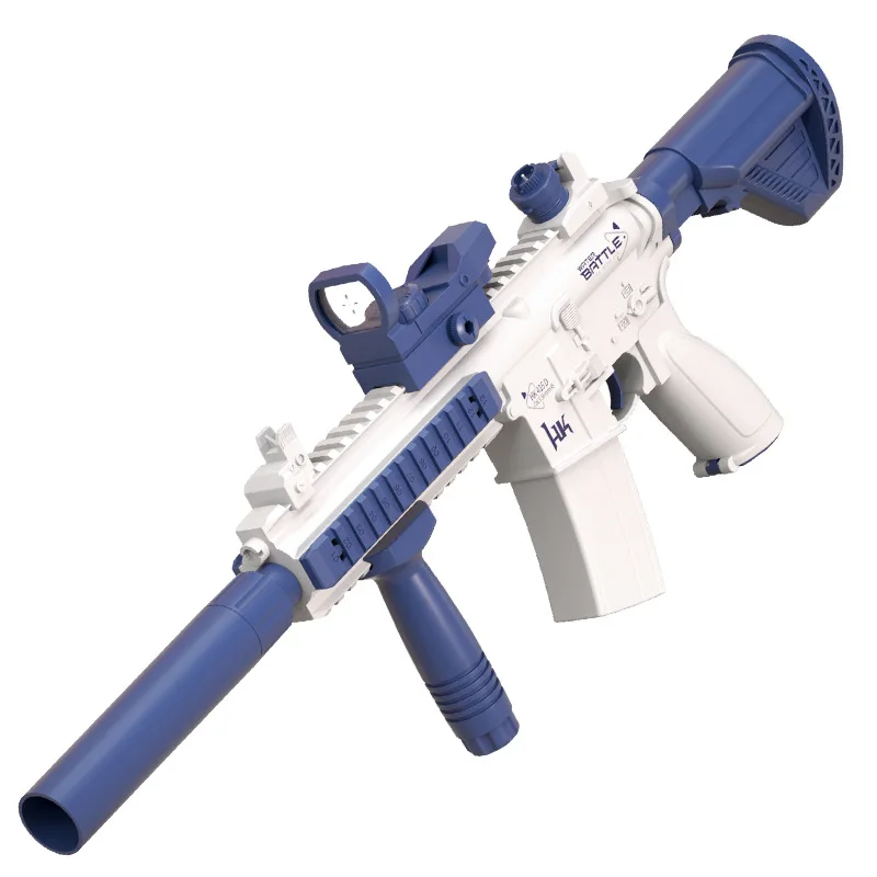 Electric Water Gun Fully Automatic Shooting Toy Summer Beach Outdoor Entertainment Toy Children's and Adult Gifts M416 water guns water toy launcher