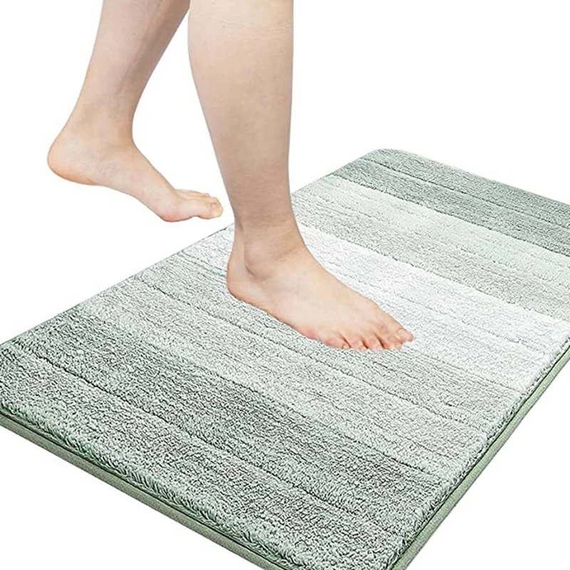 

Нескользящий коврик для ванной-Быстросохнущий коврик для душа из микрофибры для ванной-Впитывающий Коврик для ванной и напольный коврик для душа