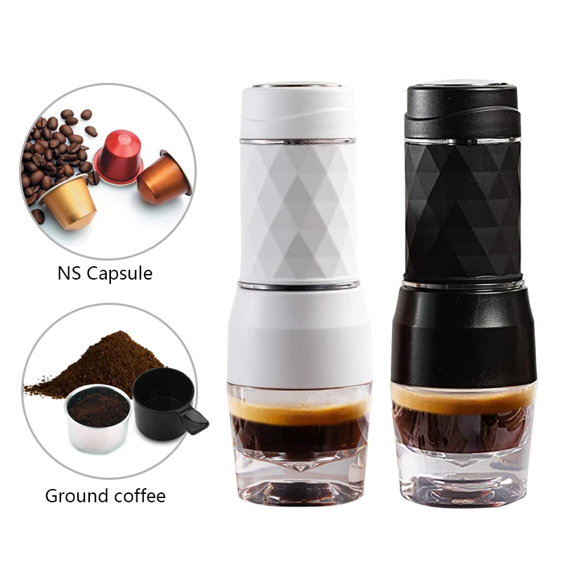 JASSY Tripresso Portable Coffee Maker Espresso Machine Hand Press