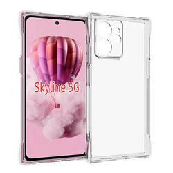 Clear Airbag Silicone TPU Shockproof Phone Case - Enhanced Protection with Bumper Design for HMD Skyline 5G (Airbag Clear Case)